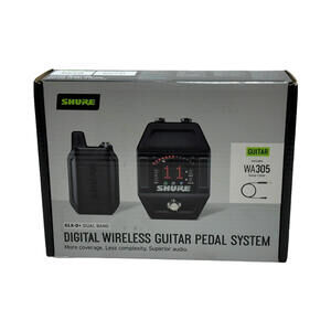 SHURE GLXD16+ Dual Band Pro Digital Wireless System with Guitar Pedal Receiver